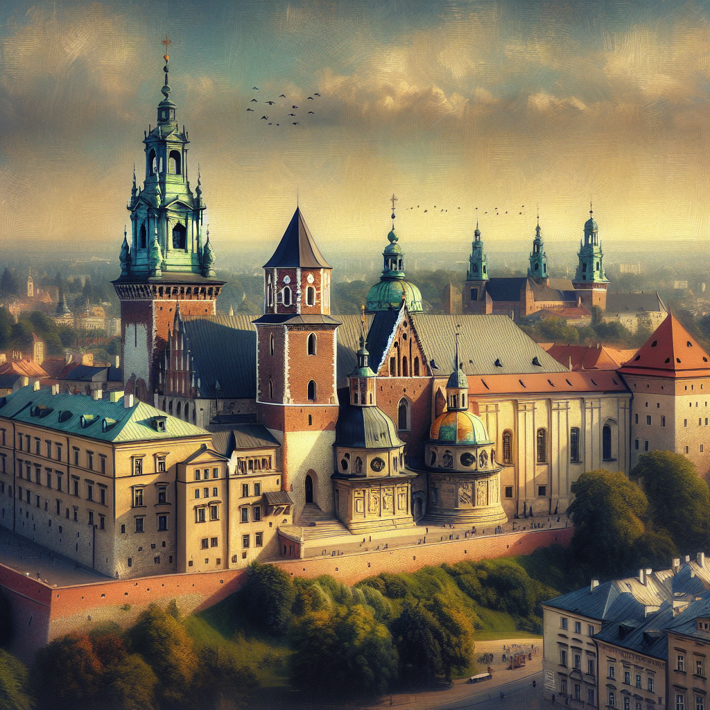A breathtaking view of Wawel Castle, symbolizing the depth and beauty of Poland's heritage.