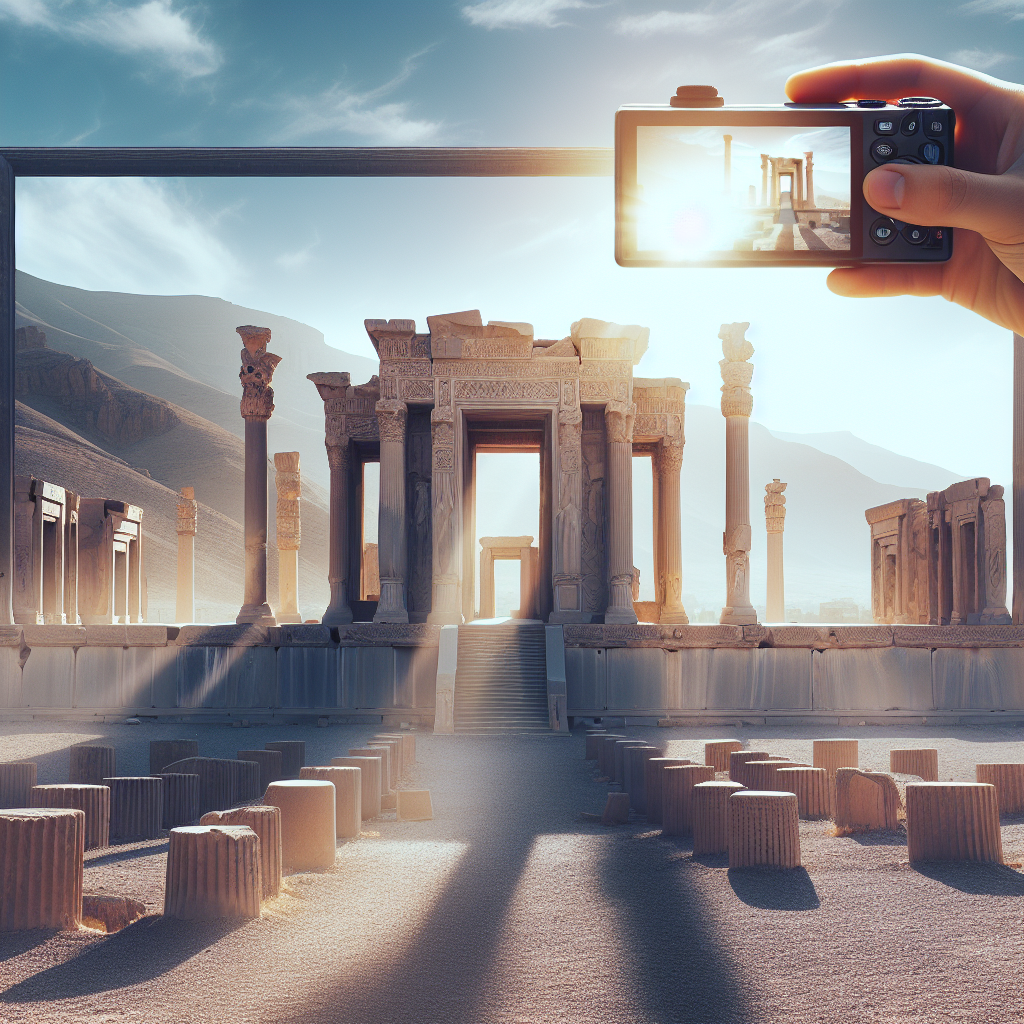 Historic Persepolis in Fars Province, Iran