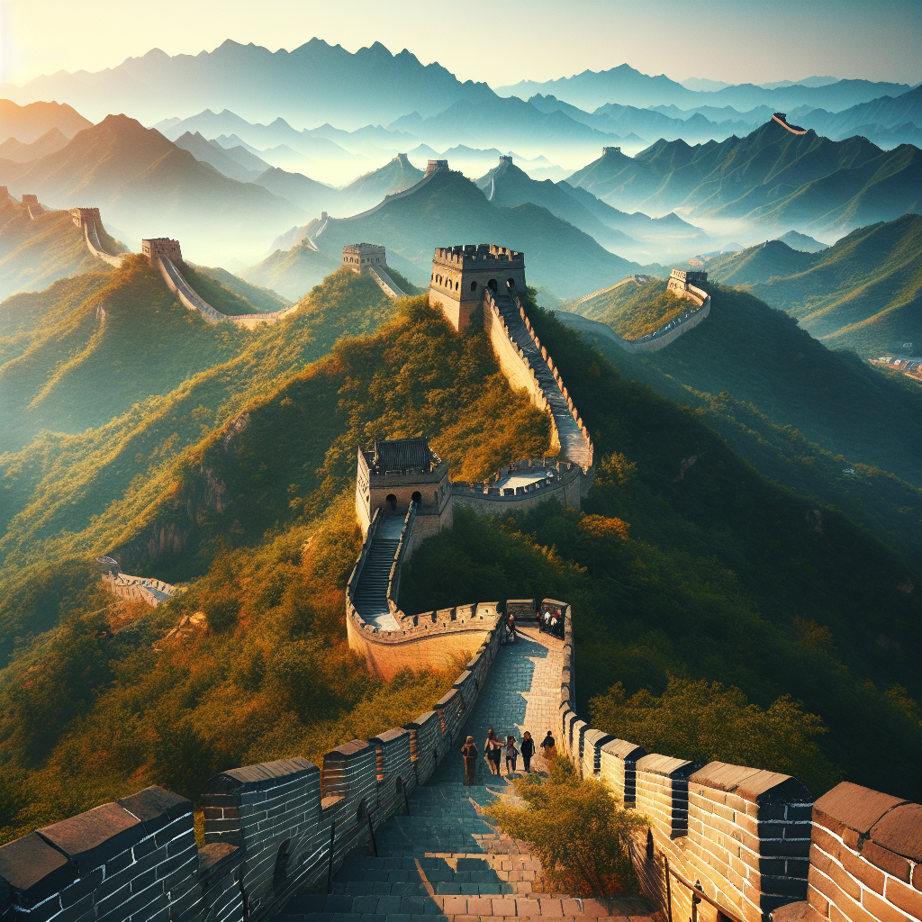 Great Wall of China enhances the metaphor of navigating FBAR complexities