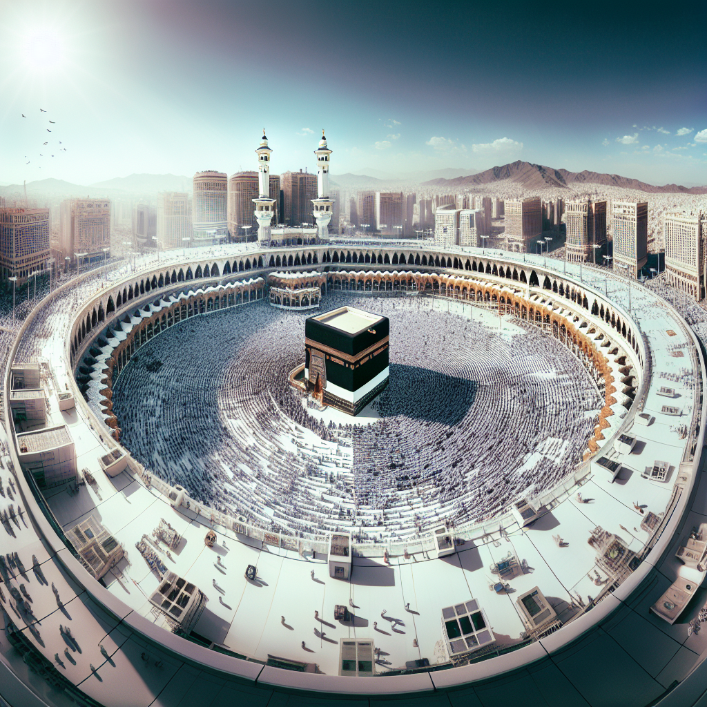 Kaaba in Mecca, symbolizing the complexity and centrality of FBAR reporting for US citizens in Saudi Arabia