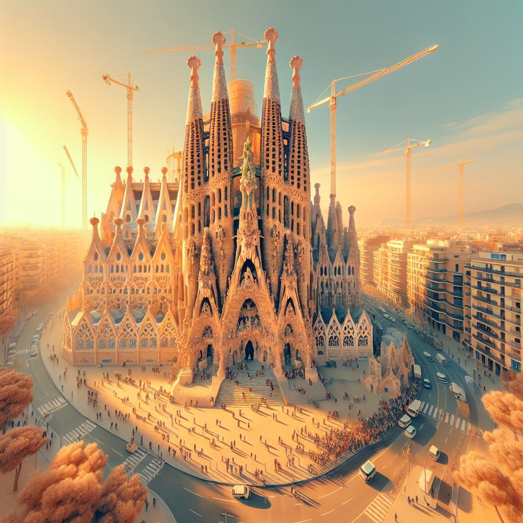 Sagrada Familia in Barcelona, Spain