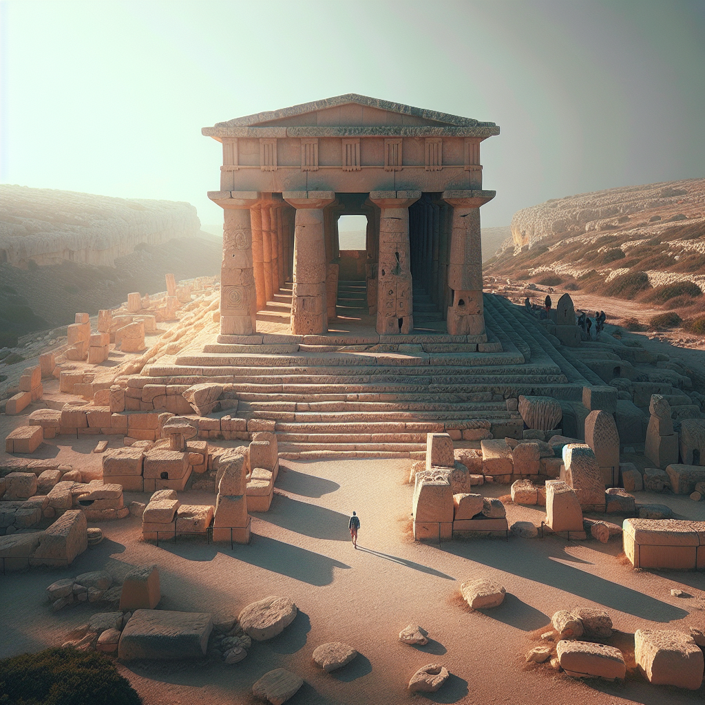 Hagar Qim Temples in Qrendi, Malta